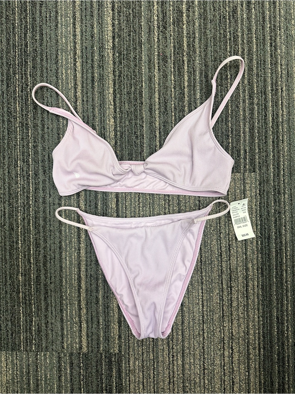 LA Hearts by Pac Sun Bikini Set Lilac Size Small NEW